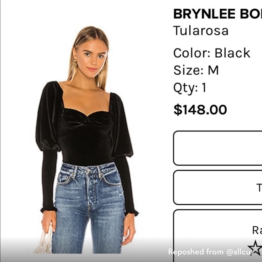 Revolve Tularosa bodysuit